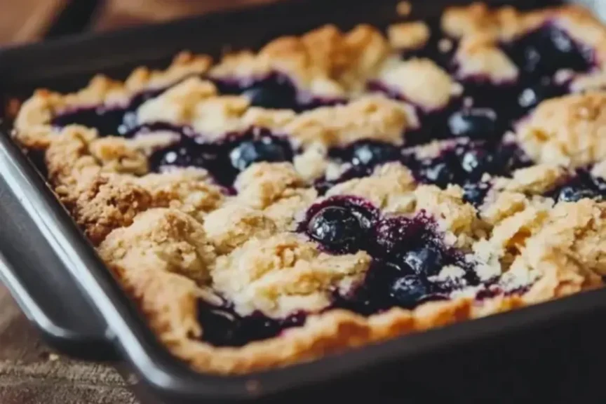 Blueberry Dump Cake Recipe - version 1