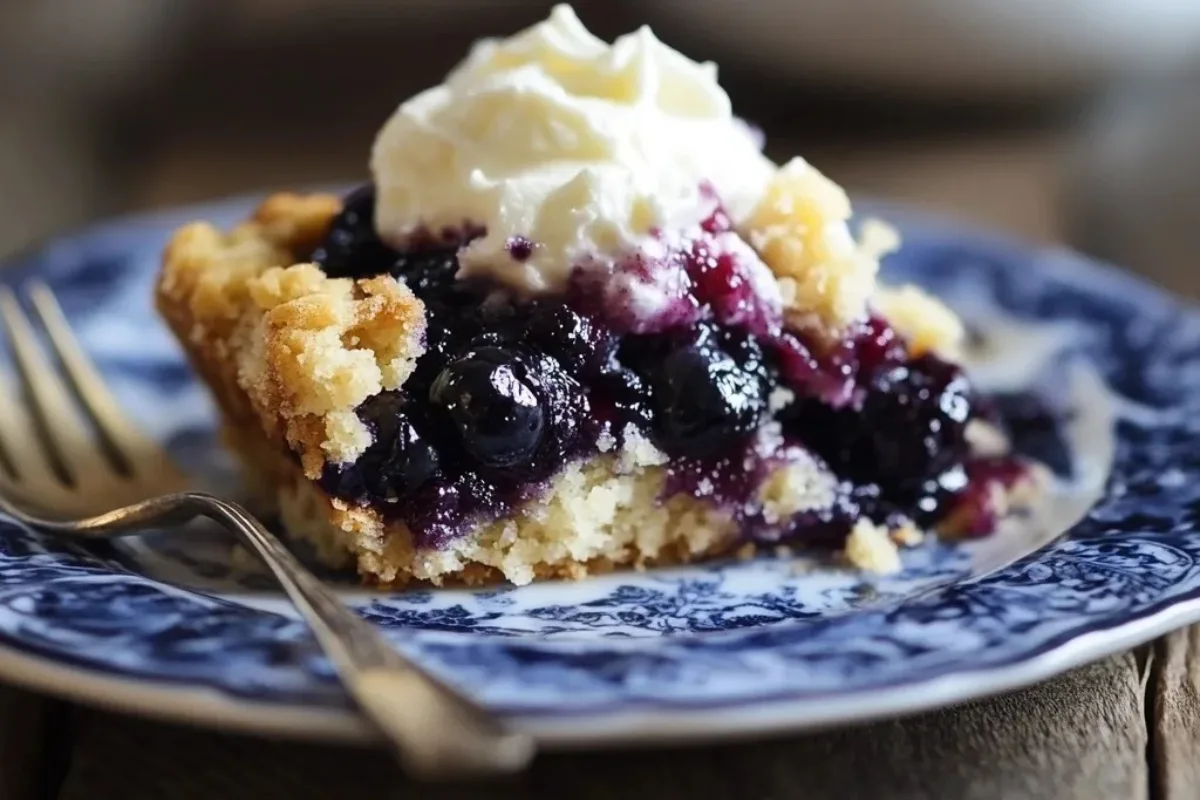 Blueberry Dump Cake Recipe