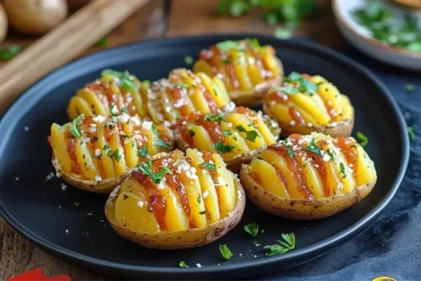 Mini Loaded Baked Potatoes - version 1