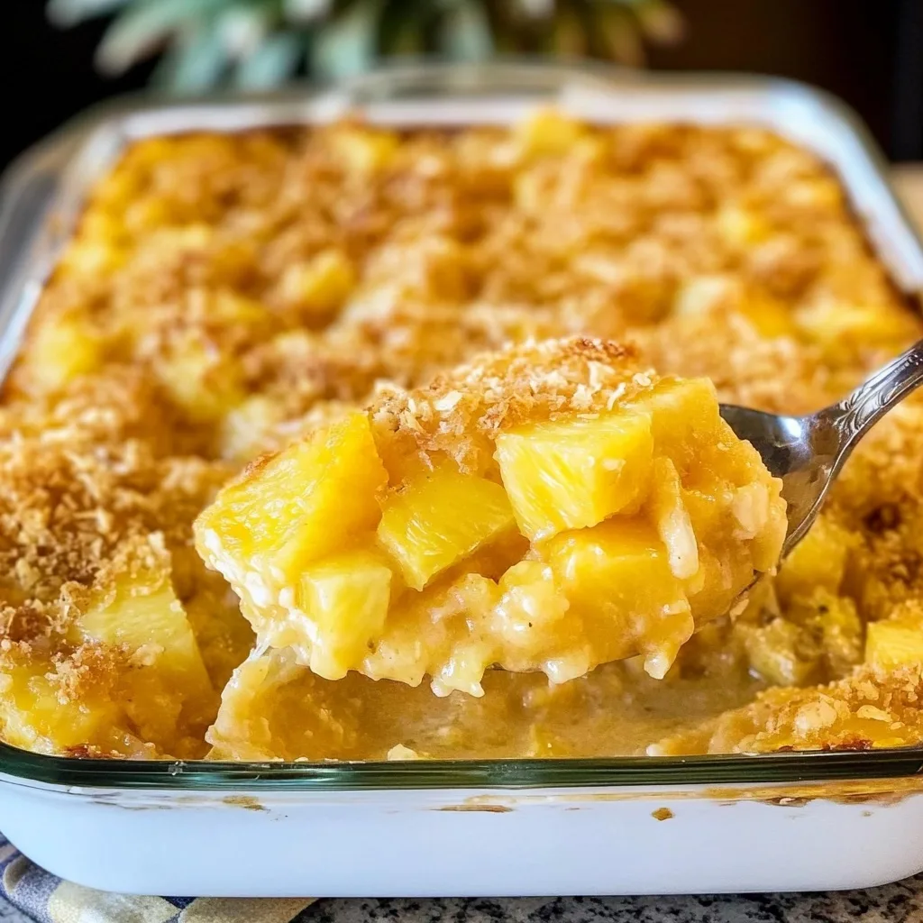 Pineapple Casserole Recipe1