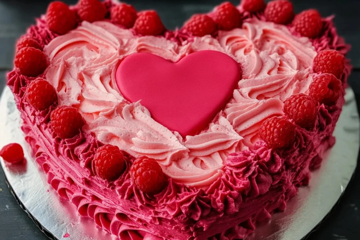 heart cake