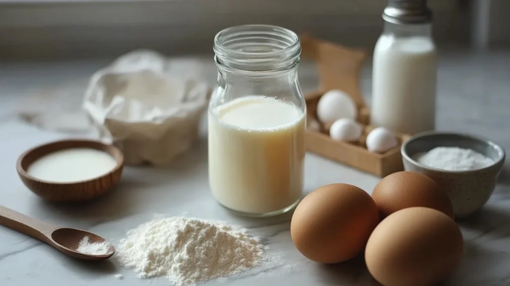 kefir sheet cake ingredients