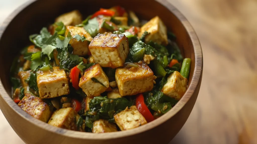 Flavorful Thai Green Curry with Tofu Recipe