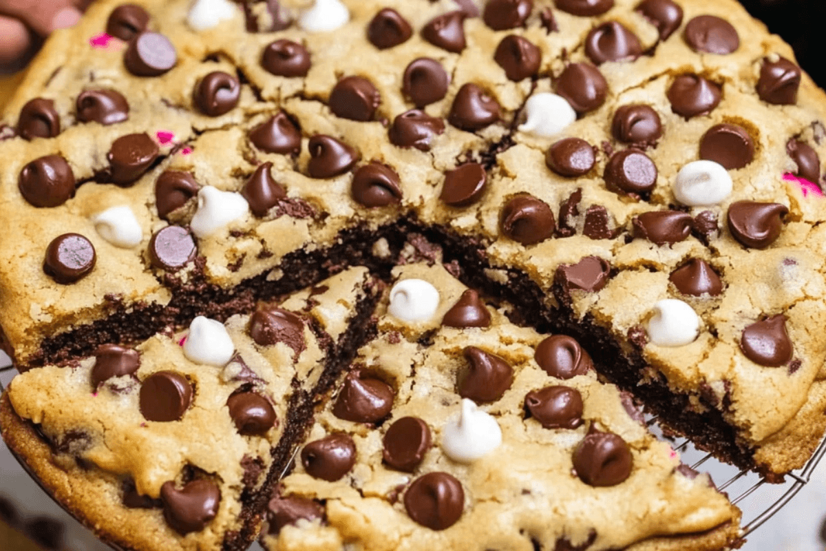 Fricken Delicious Giant Chocolate Chip Cookies recipe
