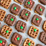 salted caramel chocolate pretzels