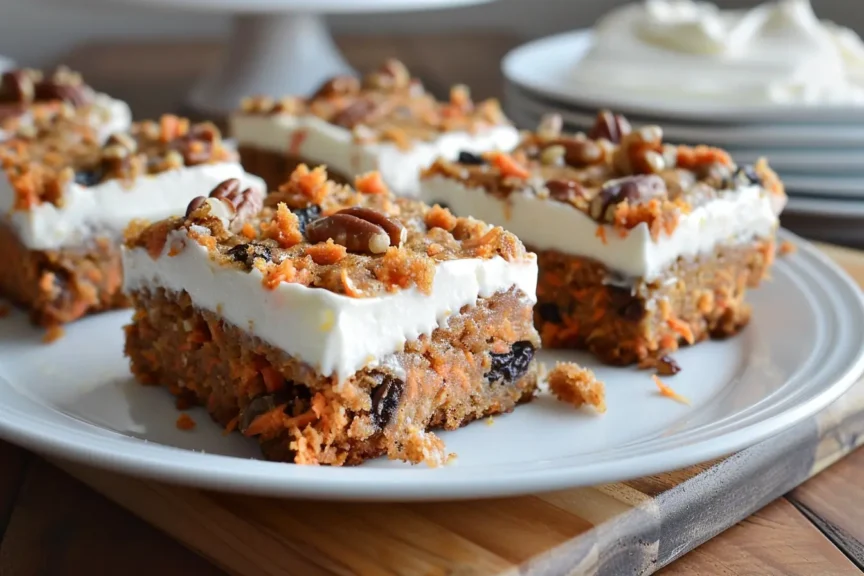 Carrot Cake Bars Recipe1