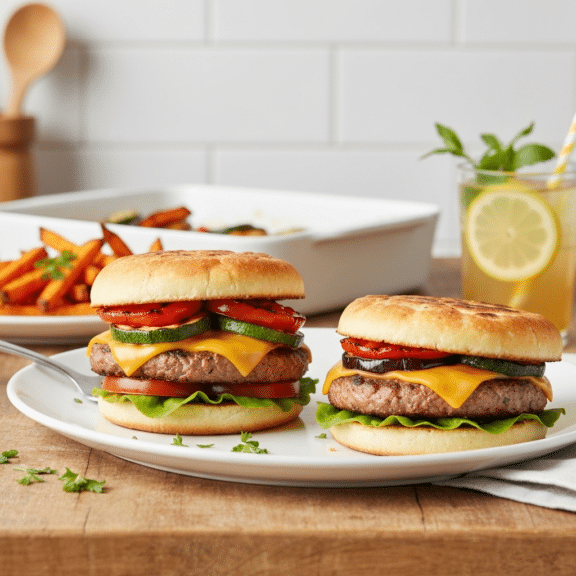 Dubai Veggie Smash Burger