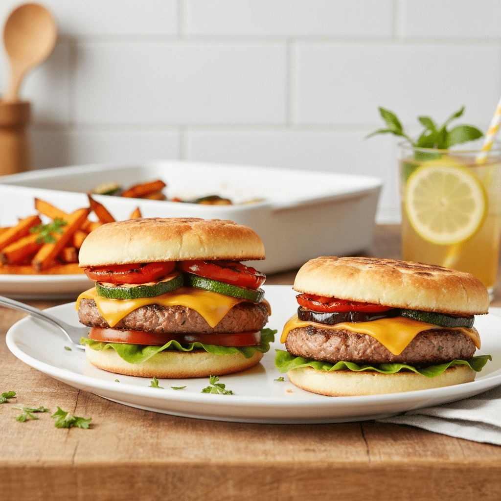 Dubai Veggie Smash Burger